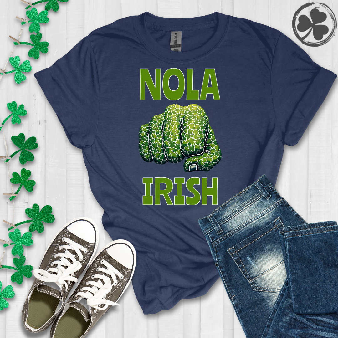 NOLA (New Orleans) Irish Fist T-Shirt