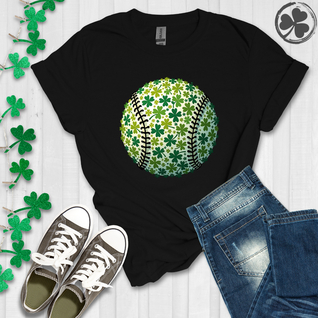 Irish Shamrock Baseball T-Shirt