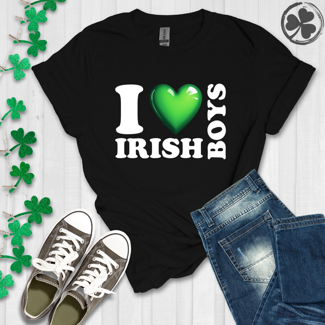 I Heart Irish Boys T-Shirt