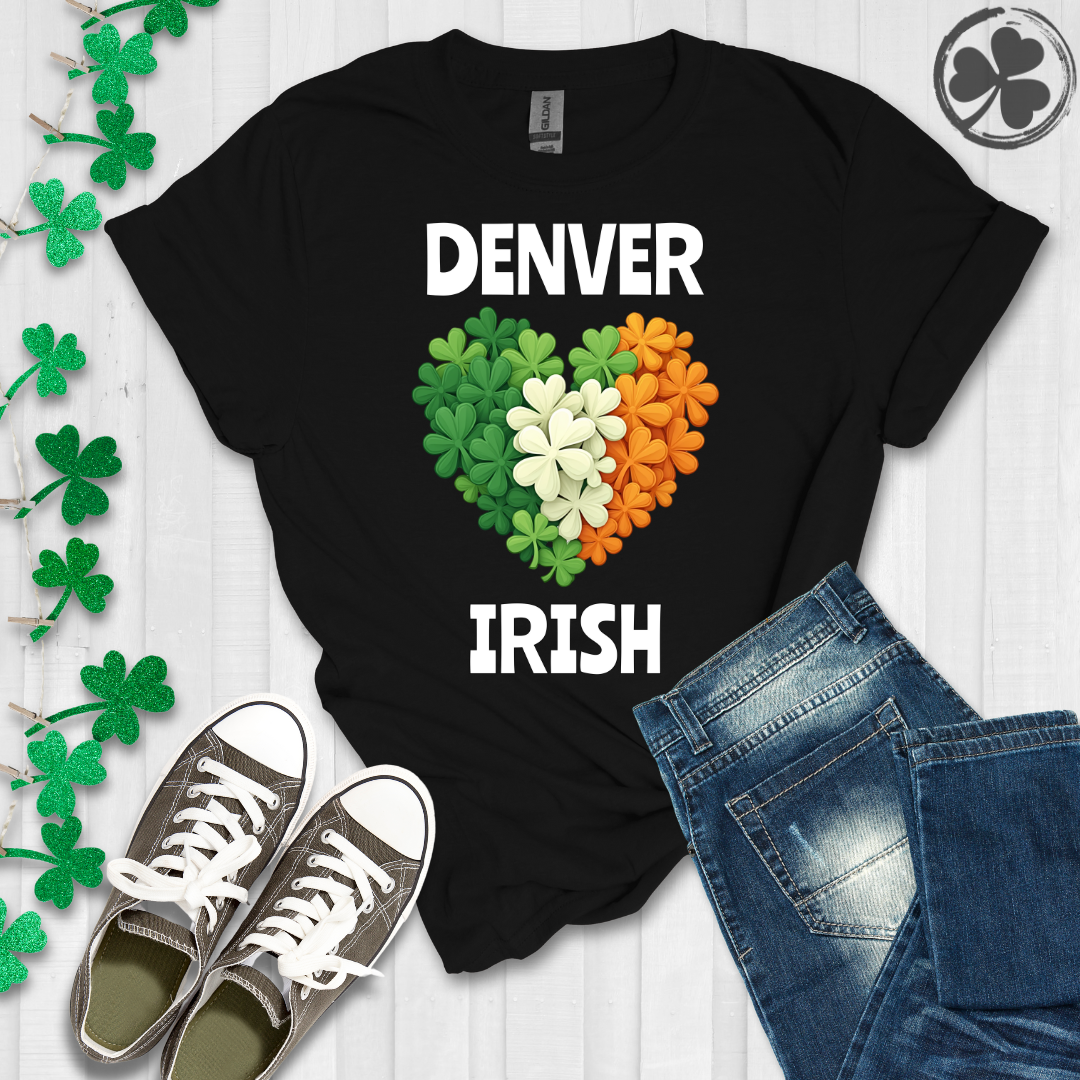 Denver Irish Heart T-Shirt