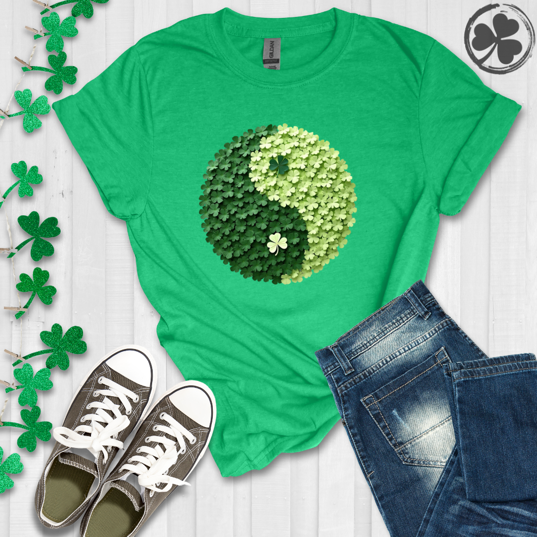 Shamrock Yin and Yang T-Shirt