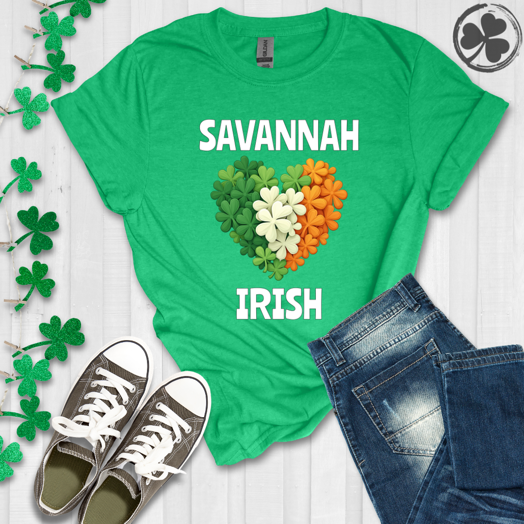 Savannah Irish Heart T-Shirt
