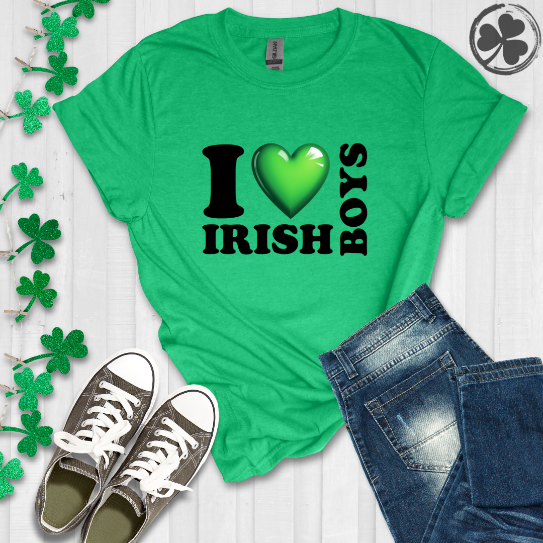 I Heart Irish Boys T-Shirt