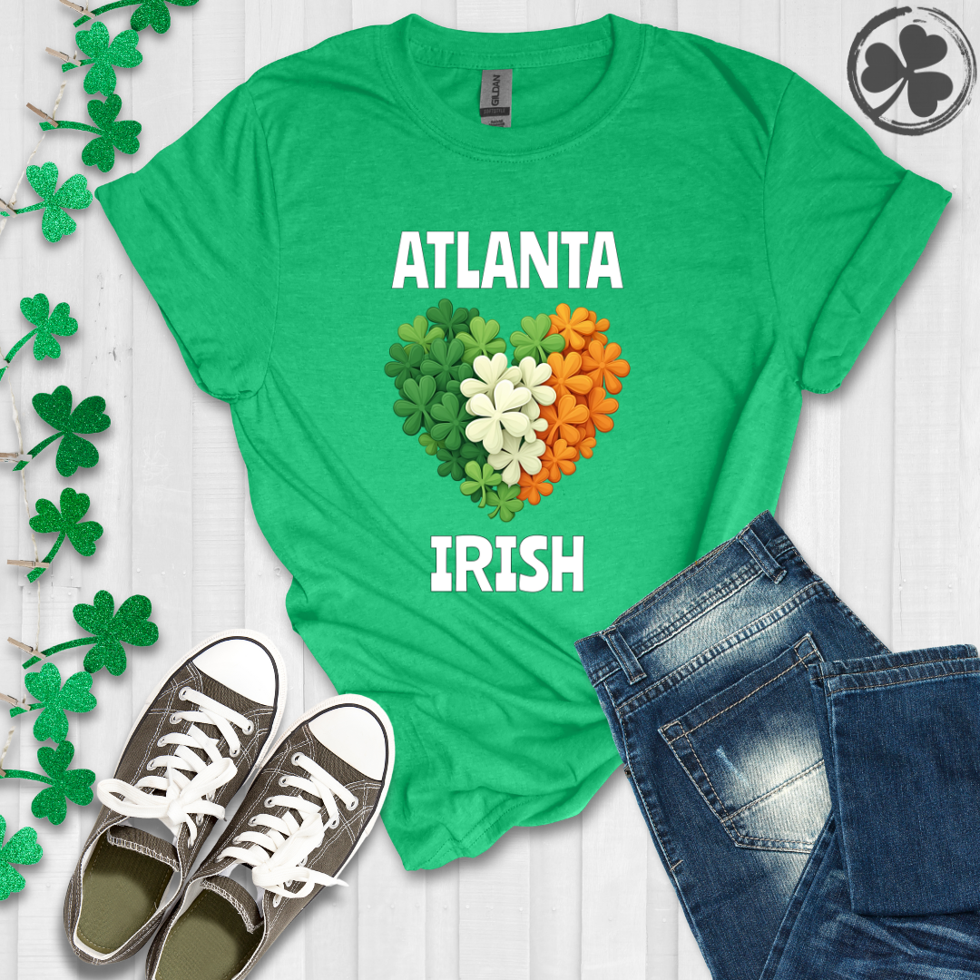 Atlanta Irish Heart T-Shirt