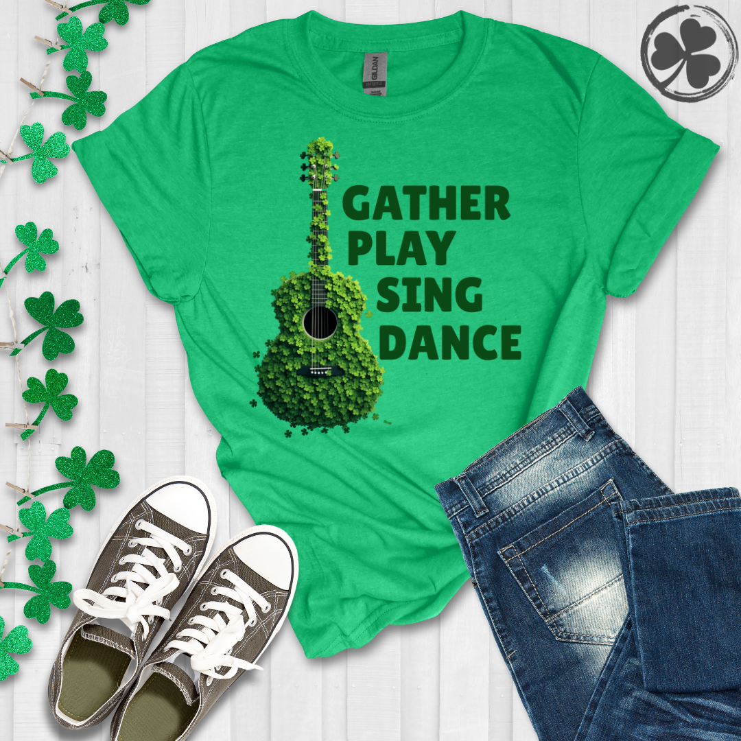 Shamrock Guitar T-Shirt