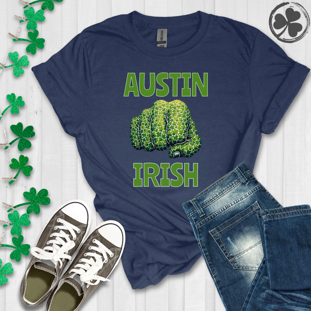 Austin Irish Fist T-Shirt