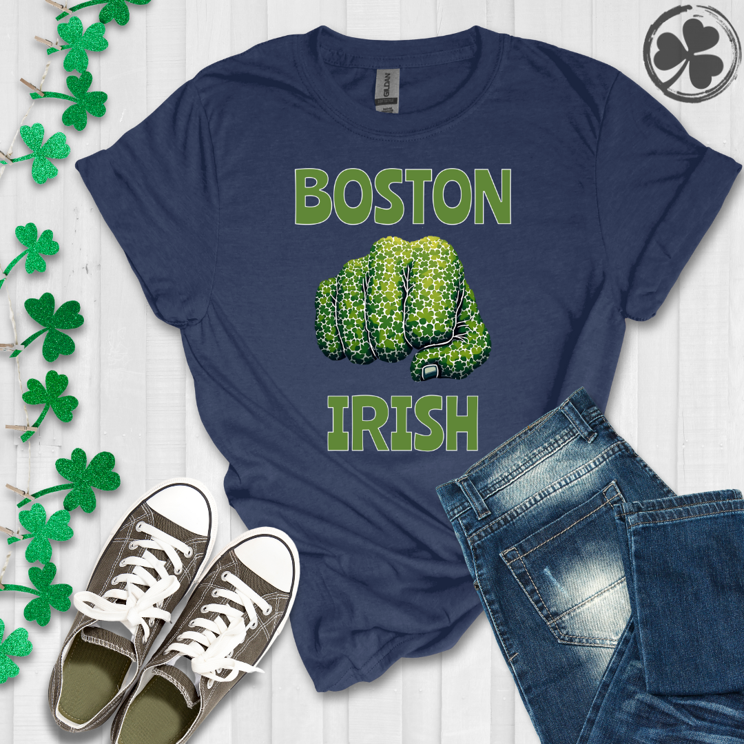 Boston Irish Fist T-Shirt
