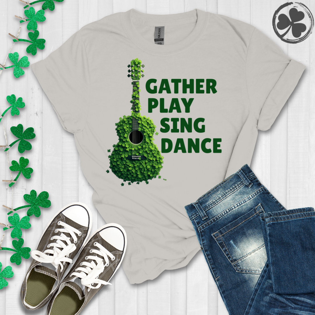 Shamrock Guitar T-Shirt