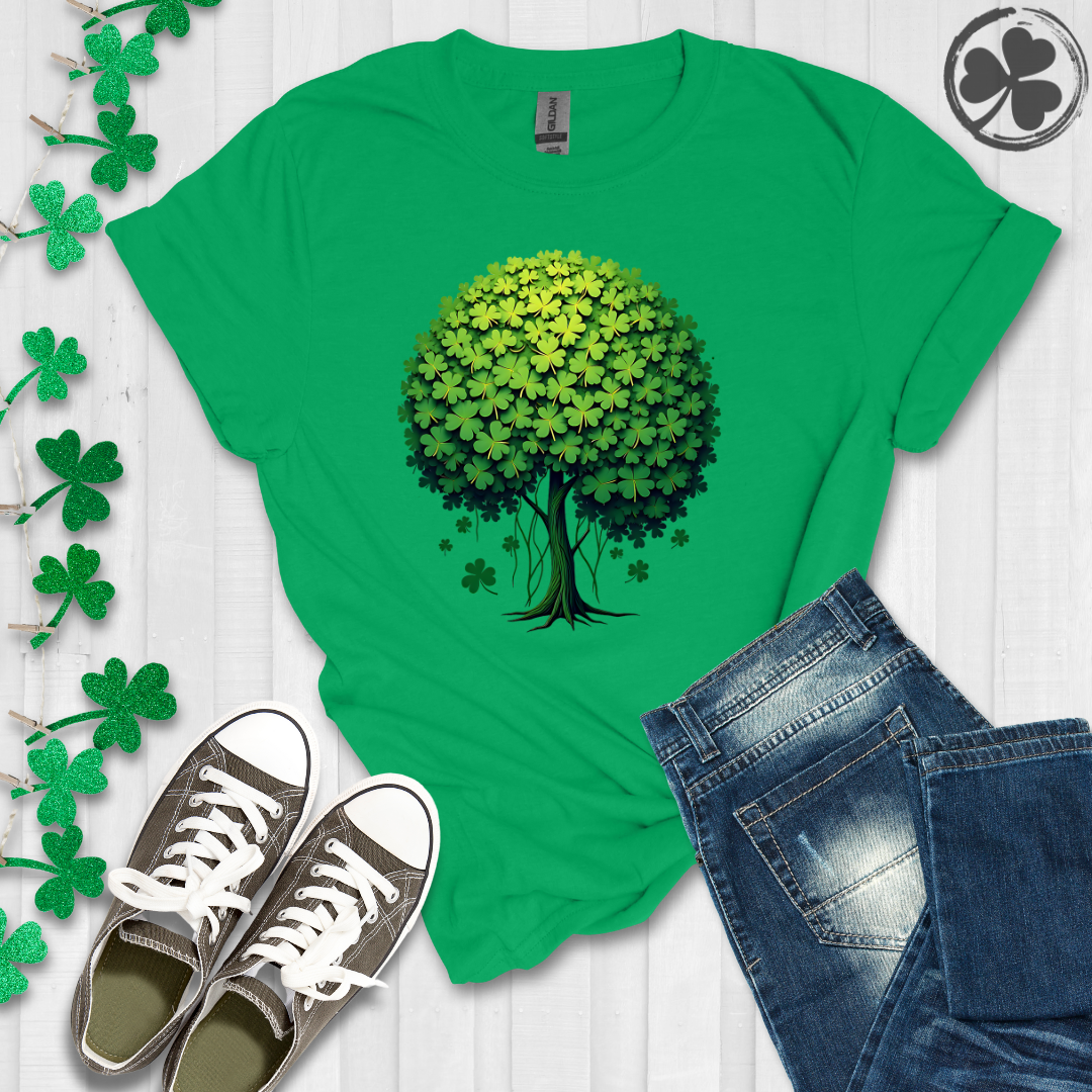 Shamrock Irish Tree T-Shirt