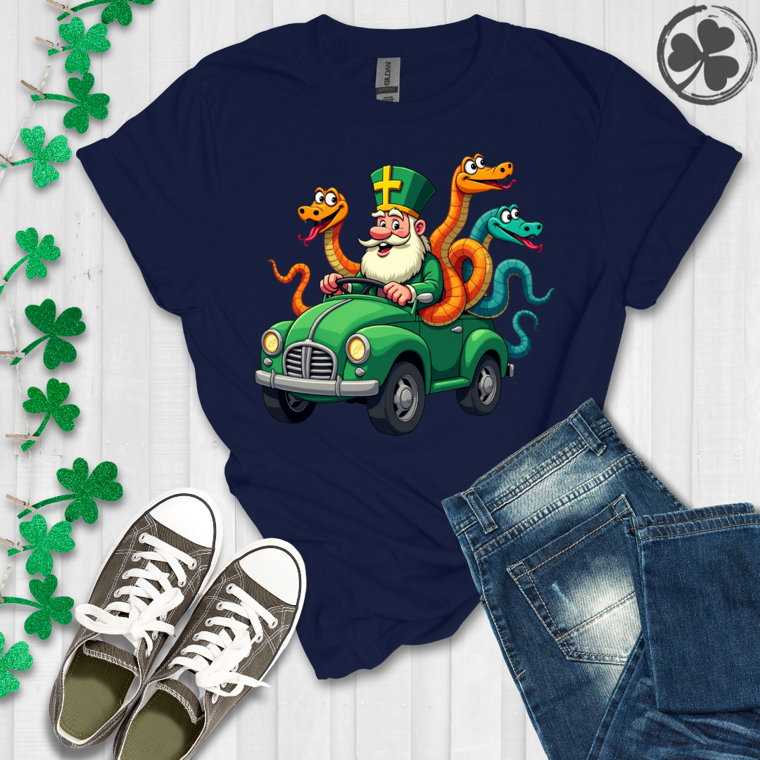St. Patrick Driving the Snakes Out T-Shirt