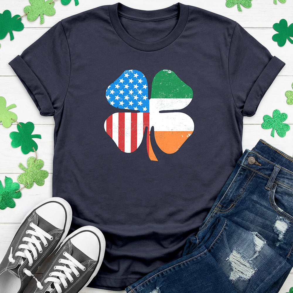 Irish American Clover T-Shirt