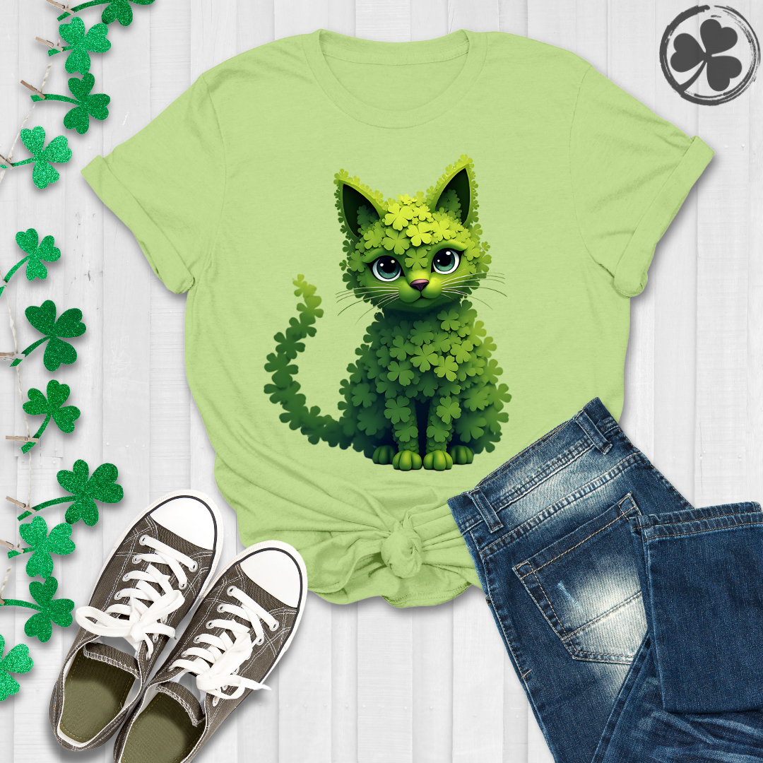 Shamrock Kitten T-Shirt