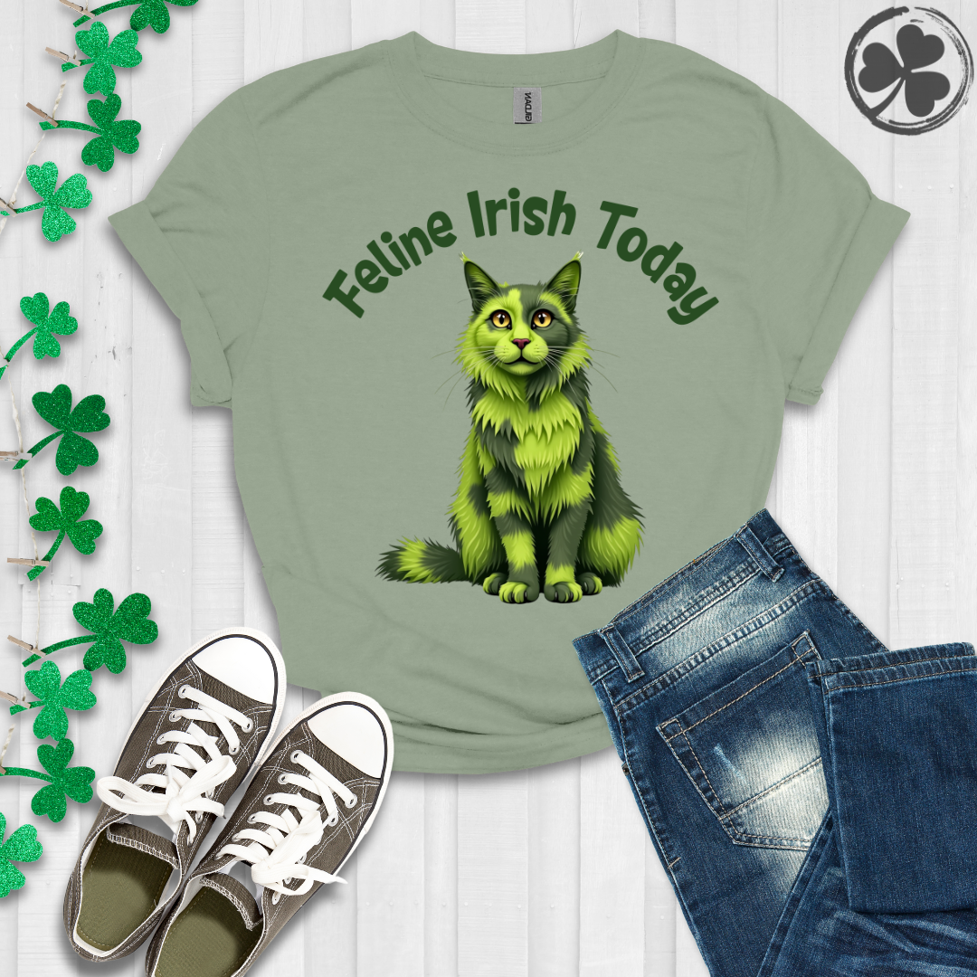 Feline Irish Today T-Shirt