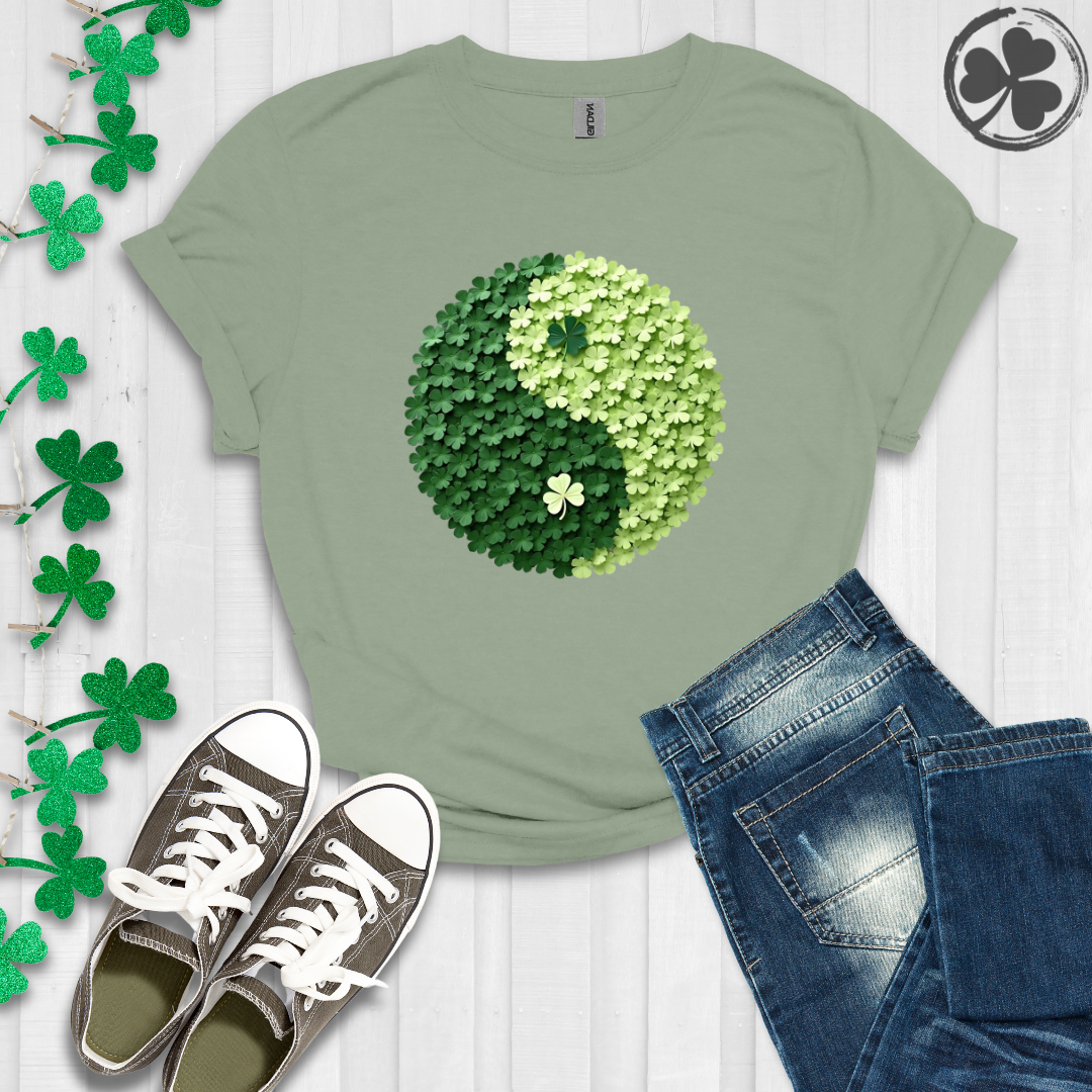 Shamrock Yin and Yang T-Shirt
