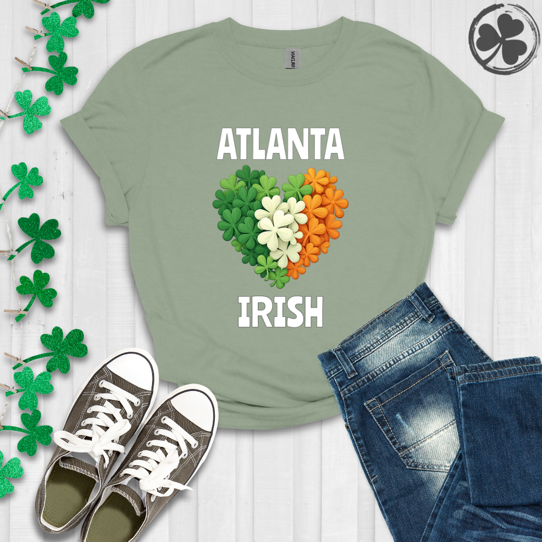 Atlanta Irish Heart T-Shirt