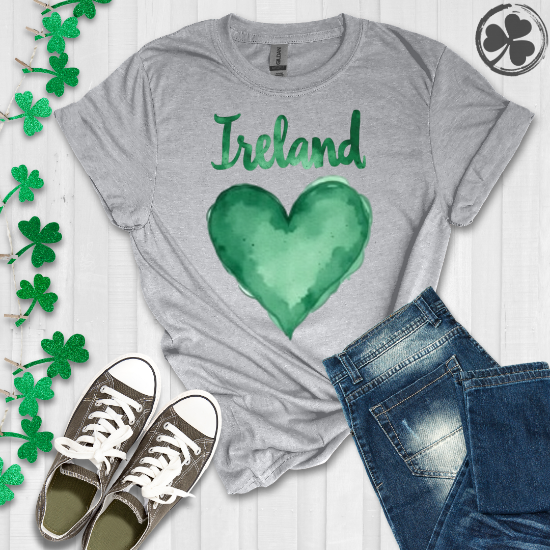 Ireland Heart T-Shirt