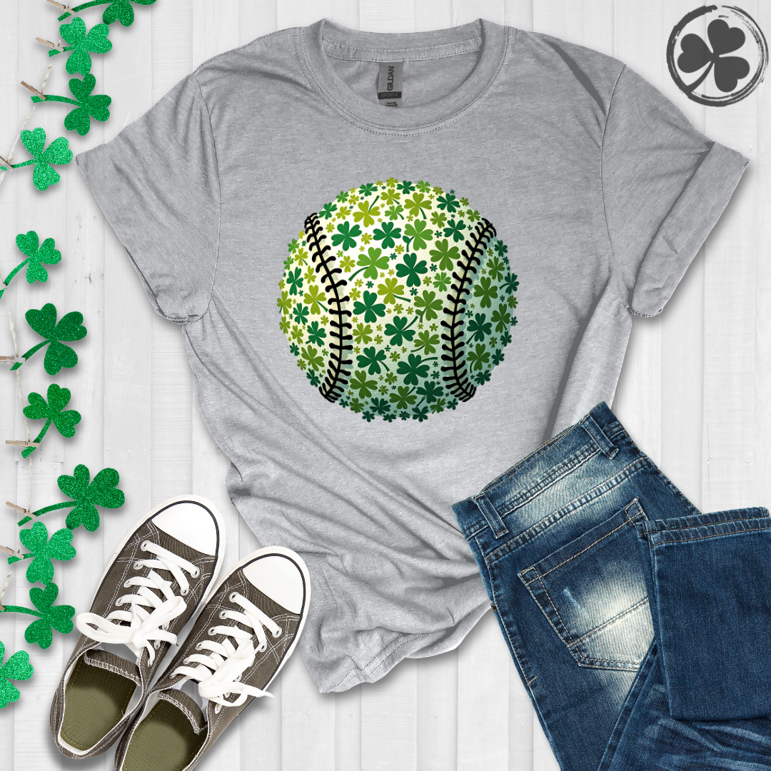 Irish Shamrock Baseball T-Shirt