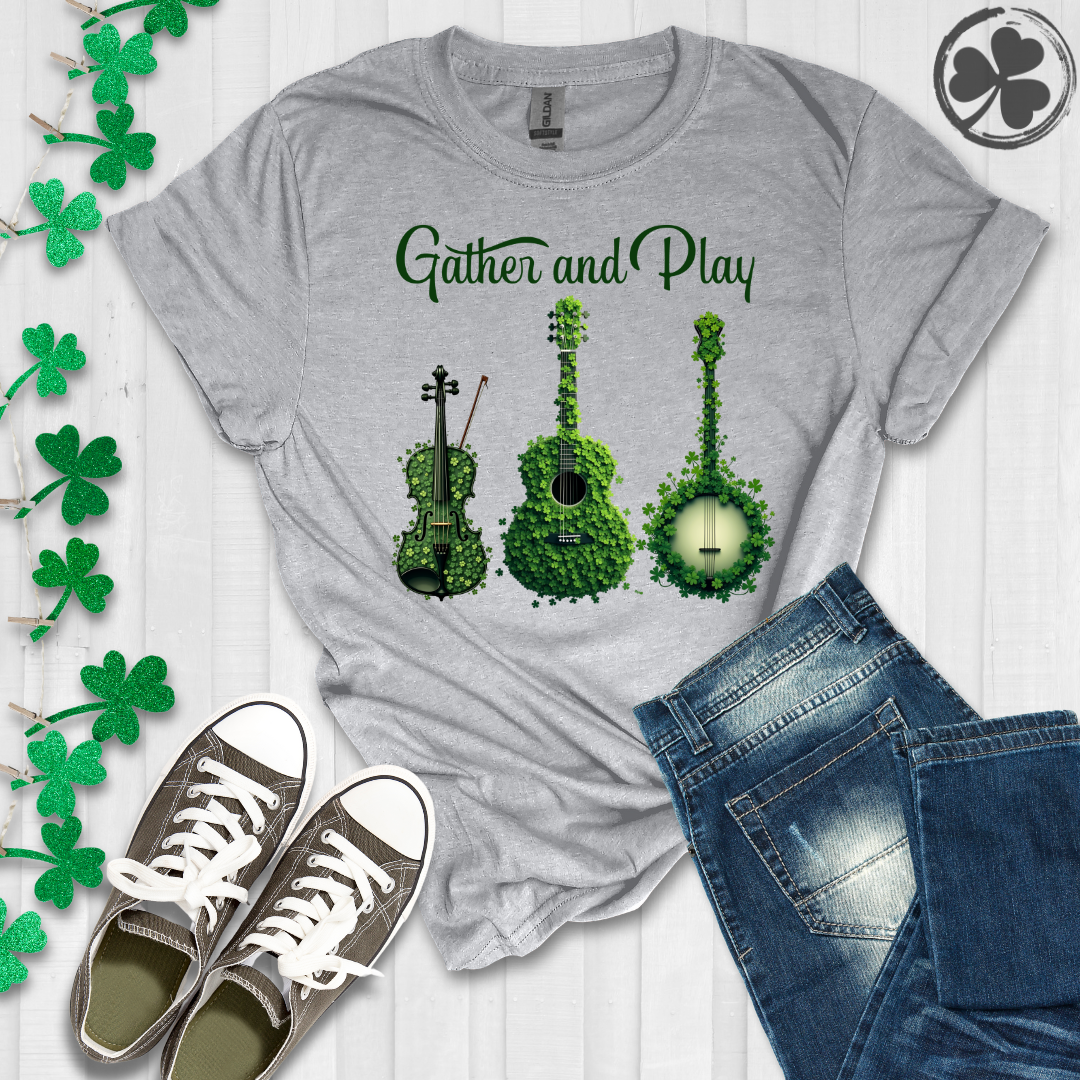 Gather and Play - Banjo etc. T-Shirt