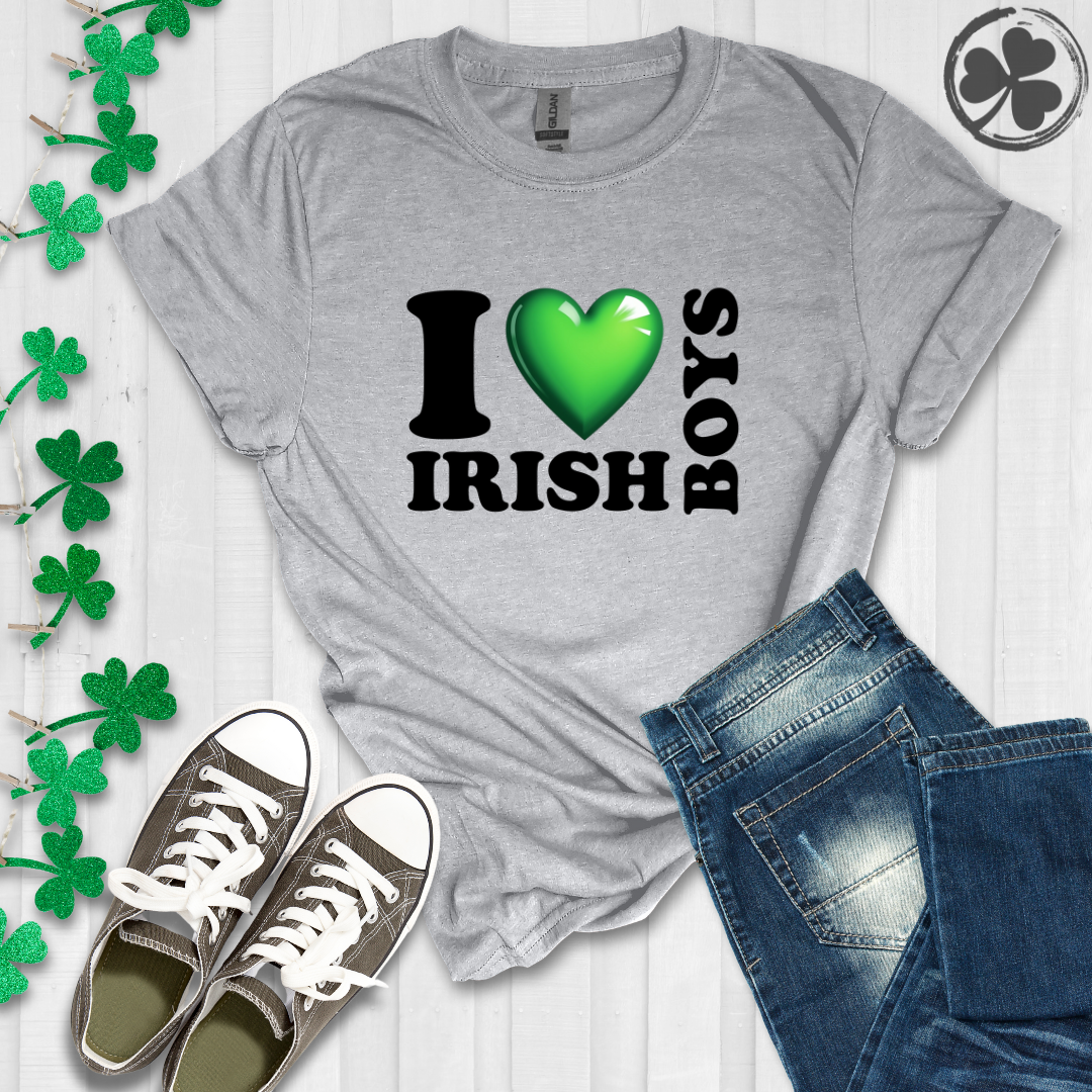 I Heart Irish Boys T-Shirt