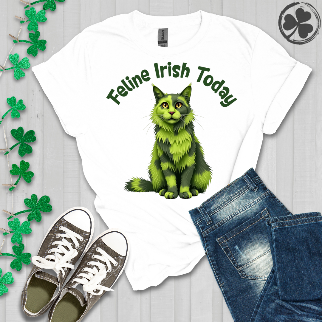Feline Irish Today T-Shirt