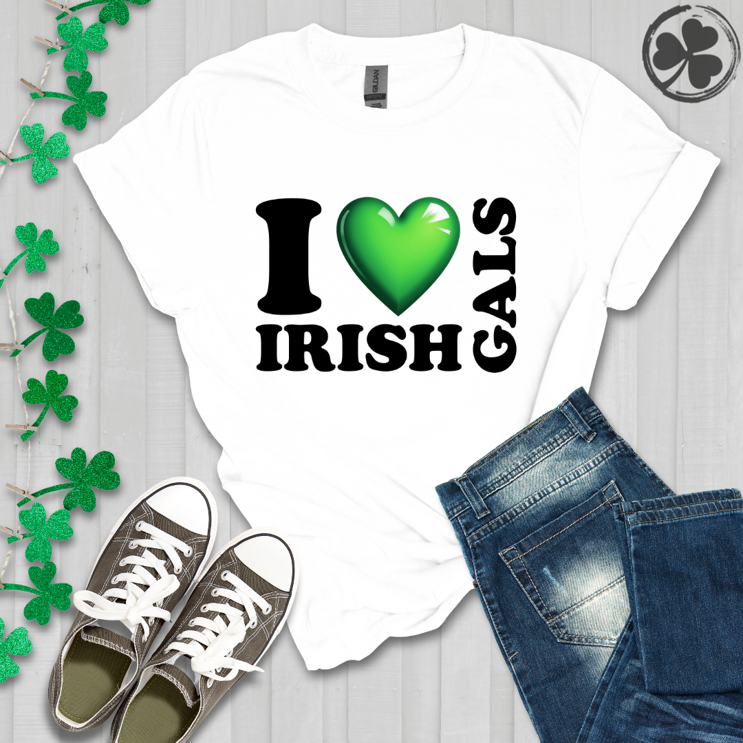 I Heart Irish Gals T-Shirt