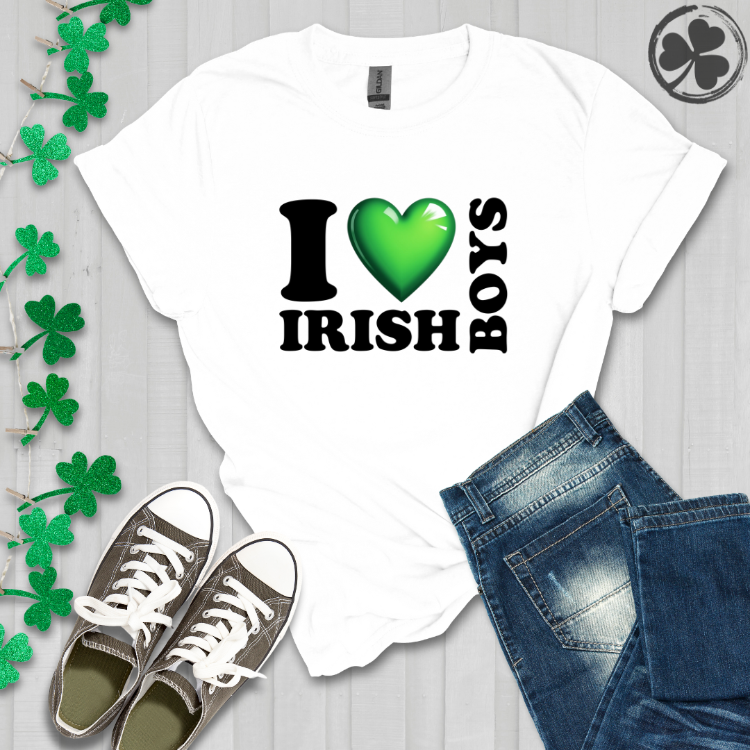 I Heart Irish Boys T-Shirt