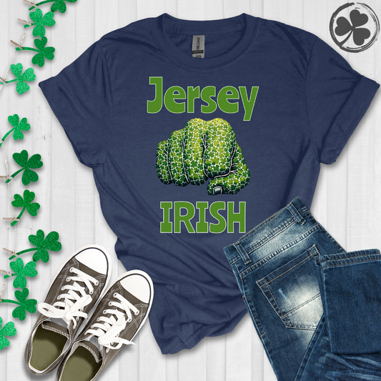 Jersey Irish Fist T-Shirt