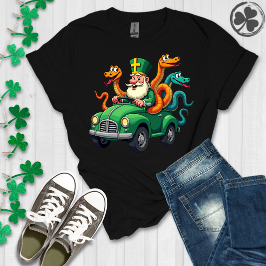 St. Patrick Driving the Snakes Out T-Shirt