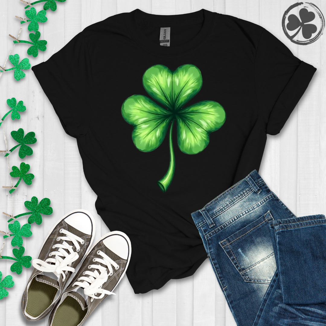 Bright Green Shamrock T-Shirt