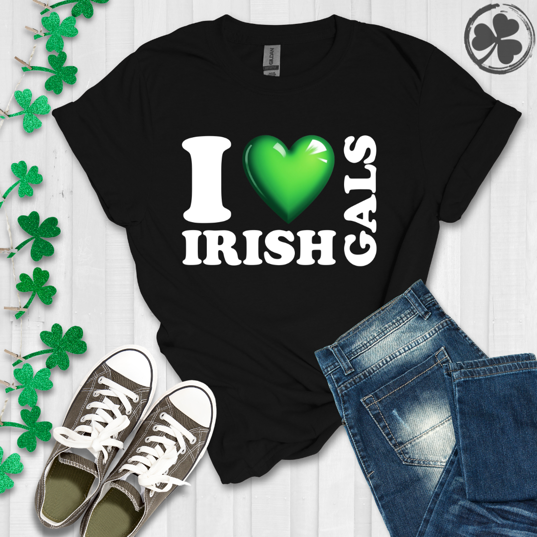 I Heart Irish Gals T-Shirt