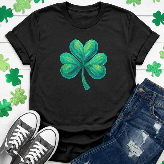 Watercolor Shamrock T-Shirt