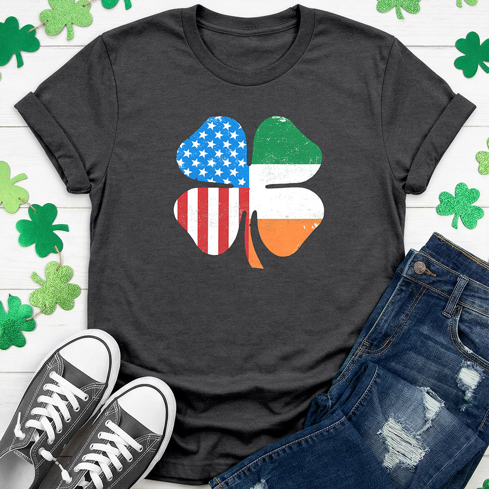 Irish American Clover T-Shirt