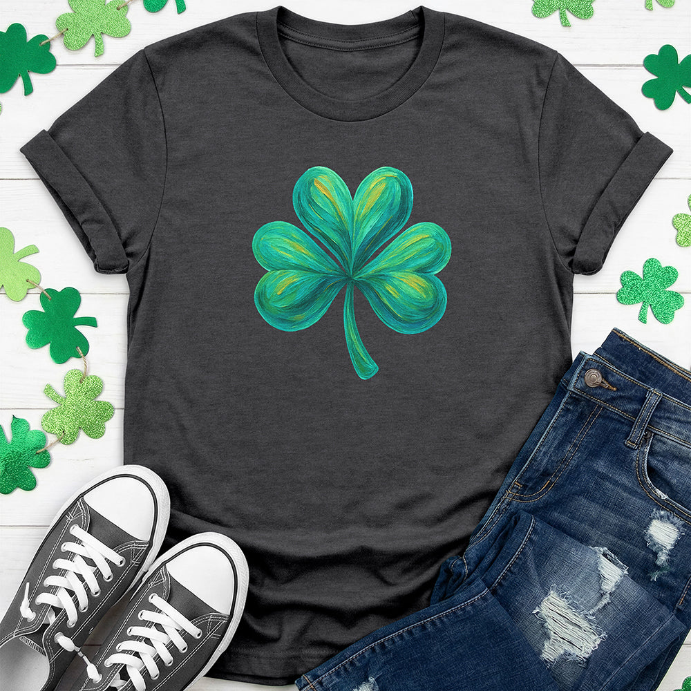 Watercolor Shamrock T-Shirt