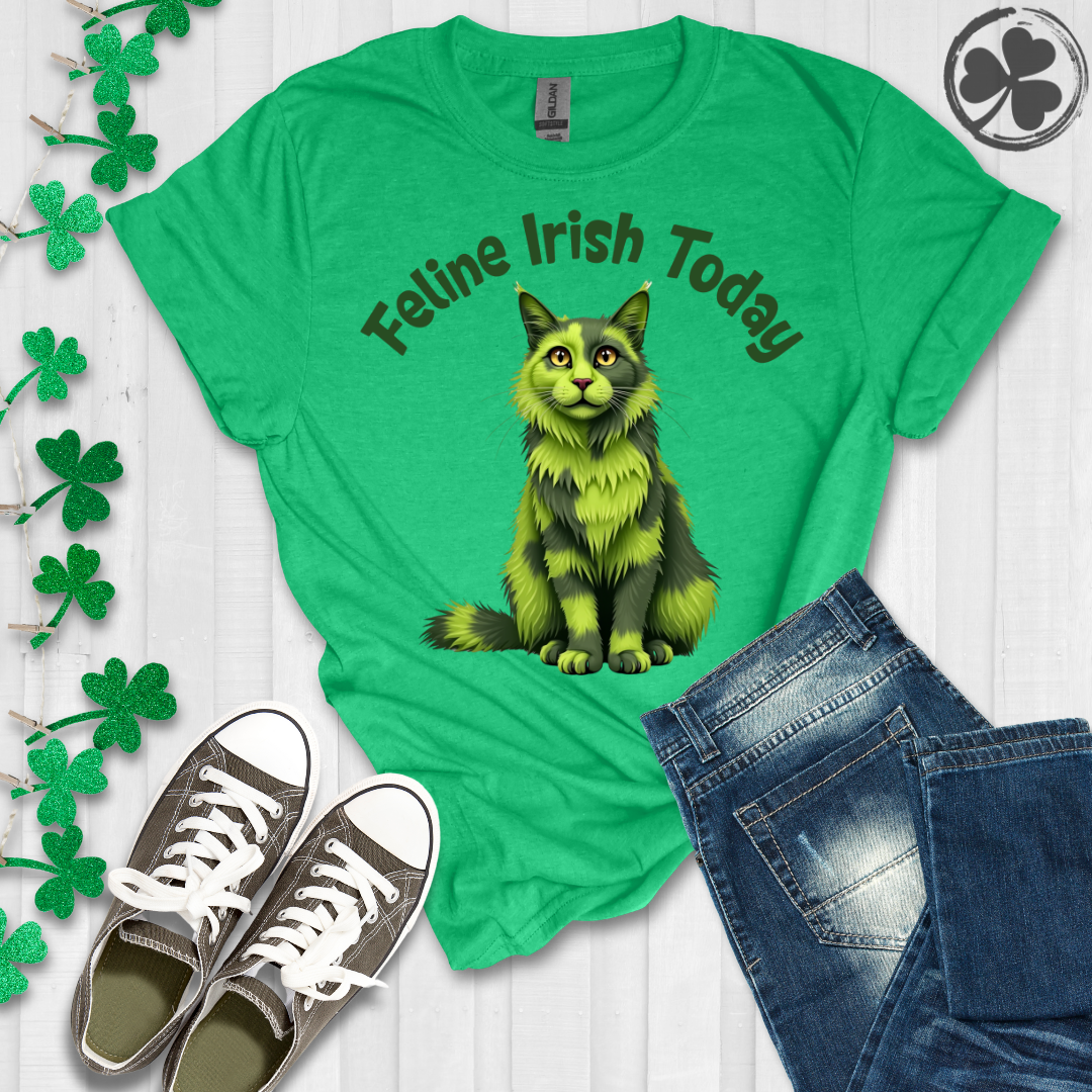 Feline Irish Today T-Shirt