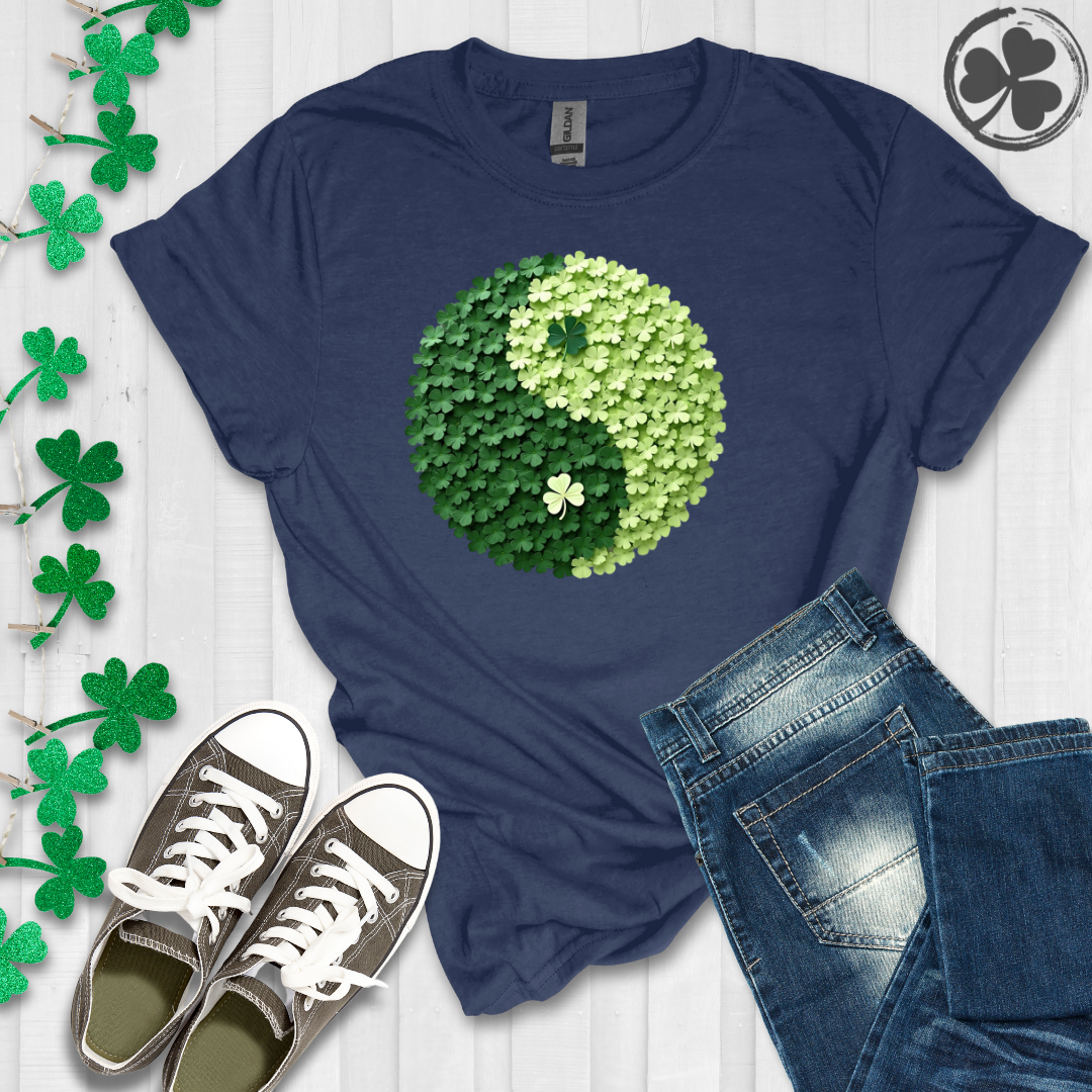 Shamrock Yin and Yang T-Shirt