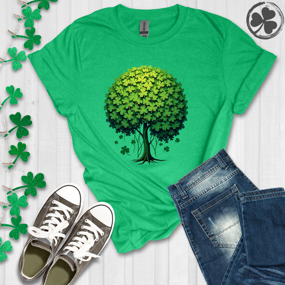 Shamrock Irish Tree T-Shirt