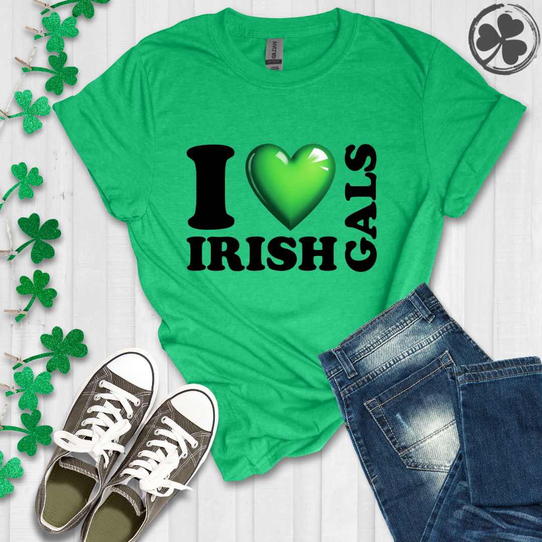 I Heart Irish Gals T-Shirt