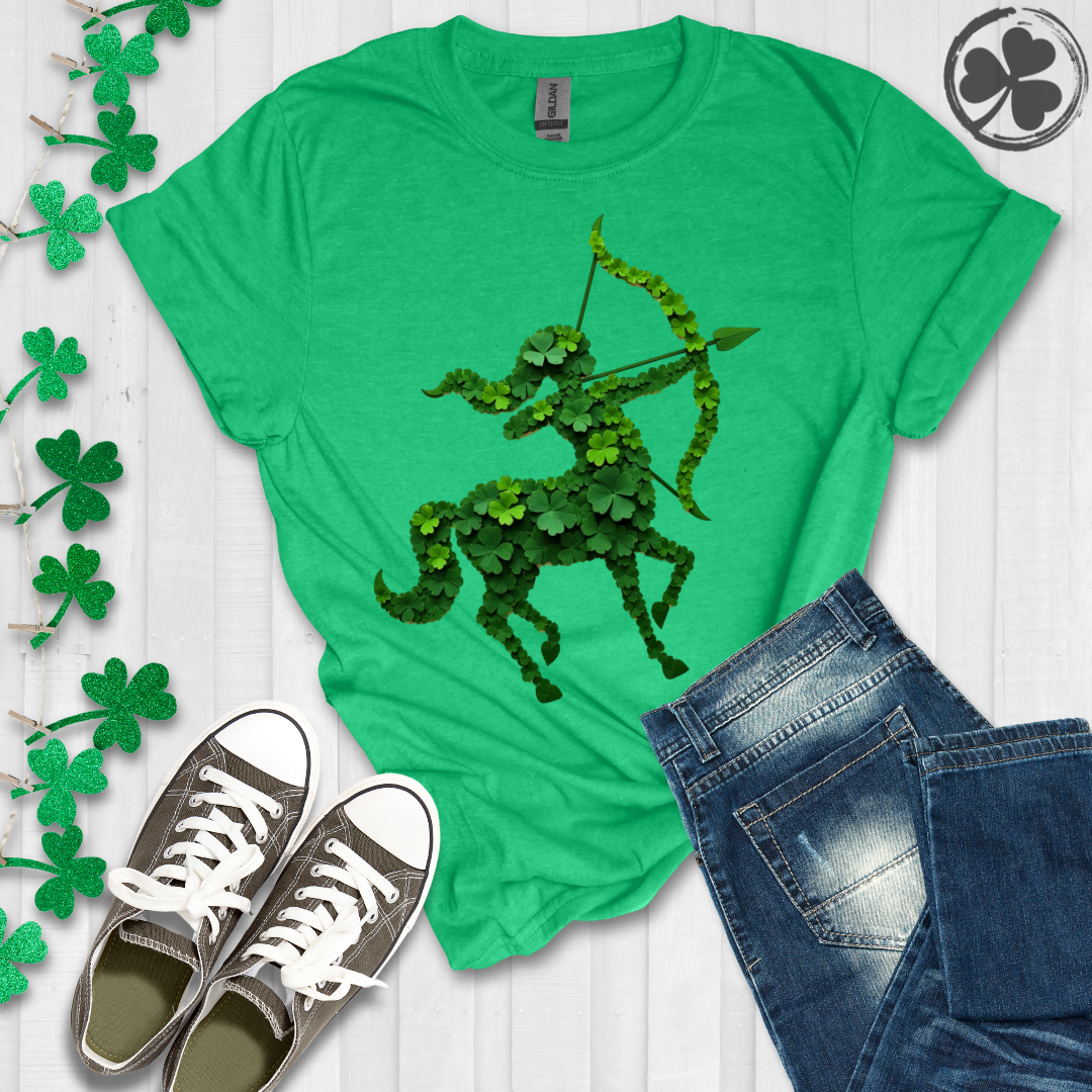 Shamrock Sagittarius Sky T-Shirt
