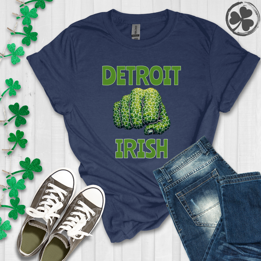 Detroit Irish Fist T-Shirt