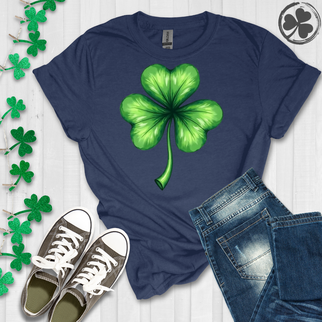 Bright Green Shamrock T-Shirt