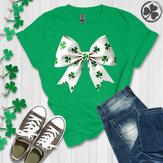 Shamrock Bow T-Shirt