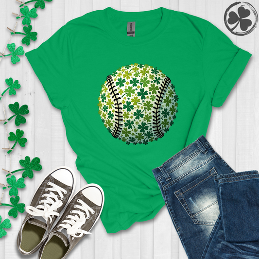 Irish Shamrock Baseball T-Shirt