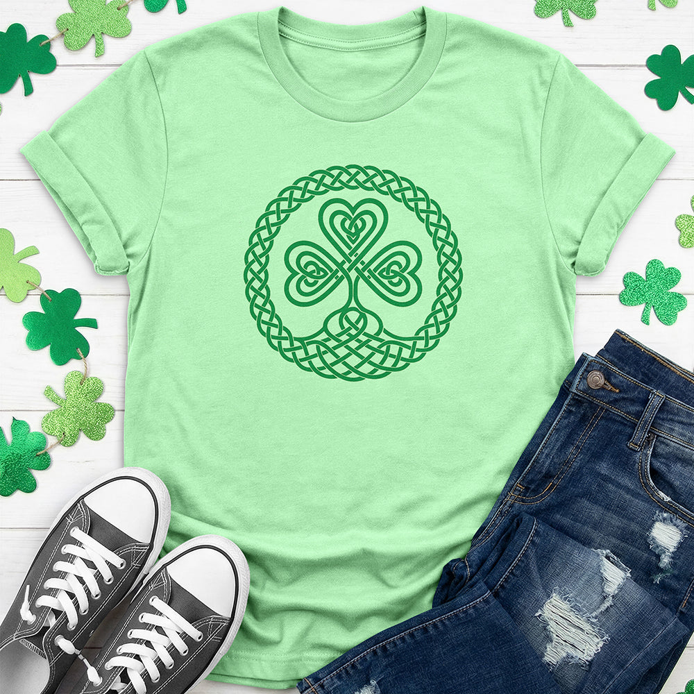 Irish Knot & Shamrock T-Shirt