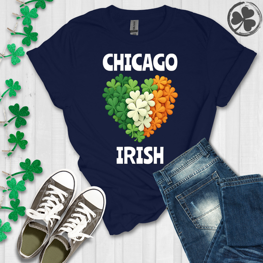 Chicago Irish Heart T-Shirt