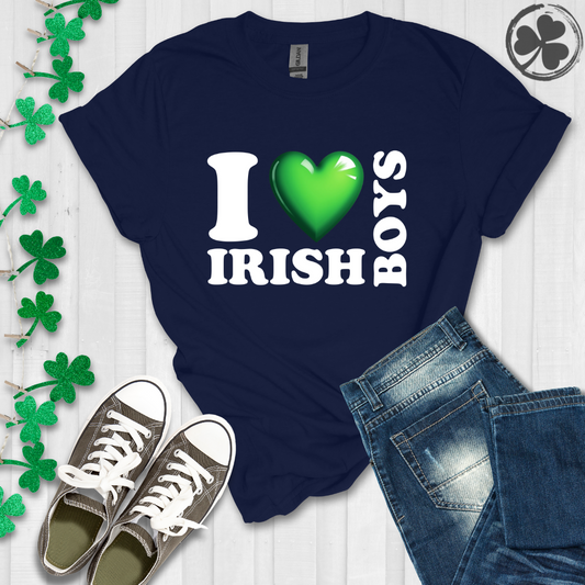 I Heart Irish Boys T-Shirt