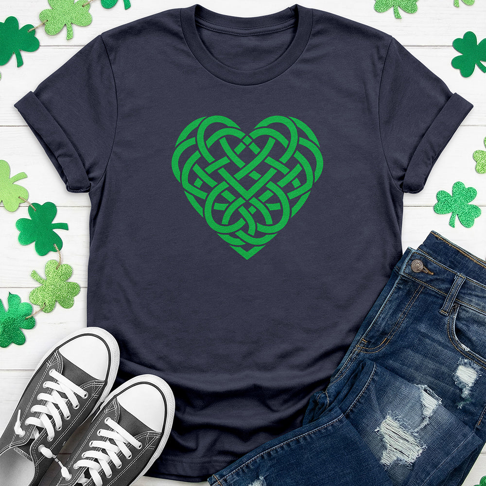 Irish Knot Heart T-Shirt