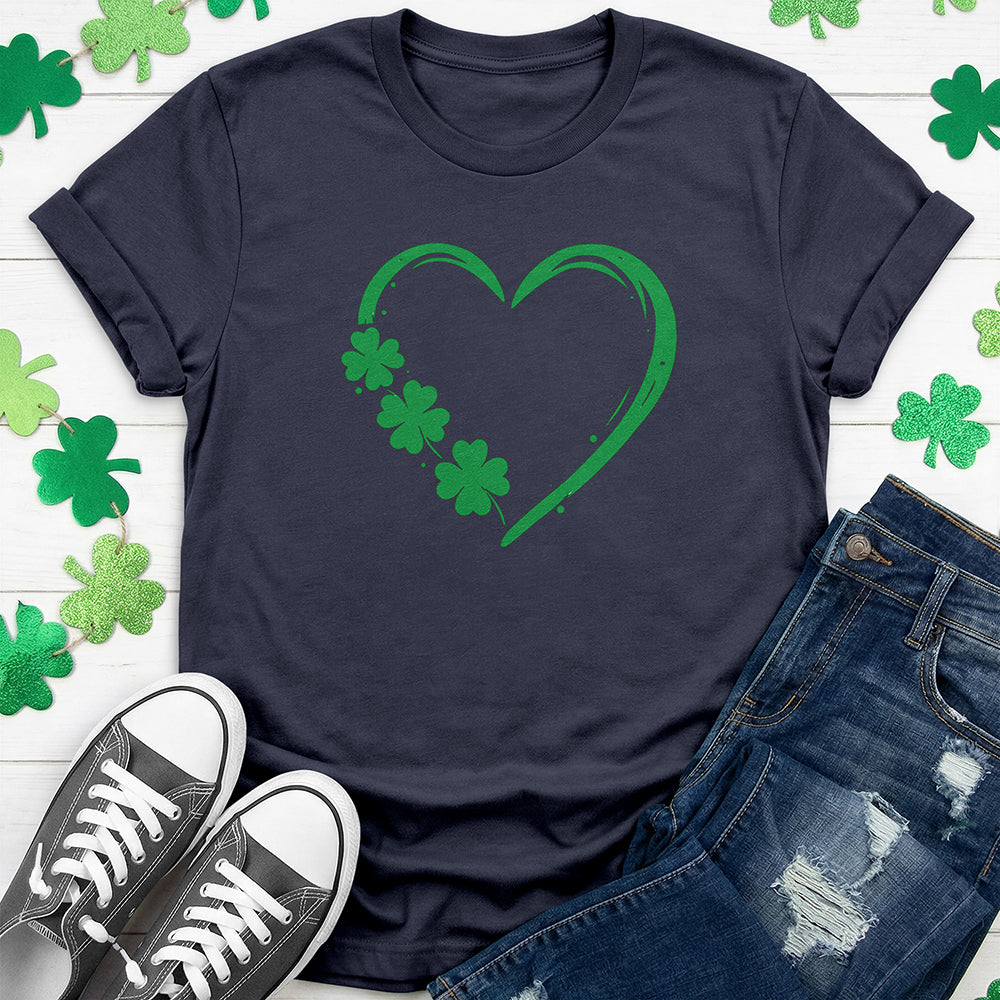 Green Hearts & Clovers T-Shirt