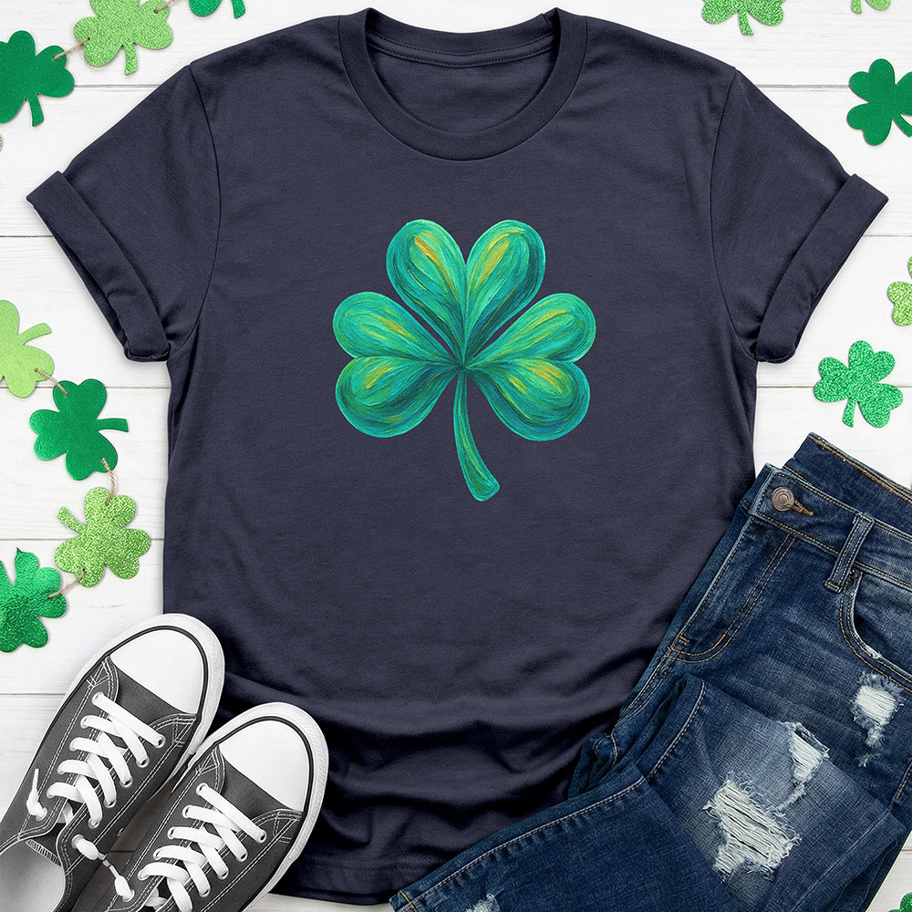Watercolor Shamrock T-Shirt