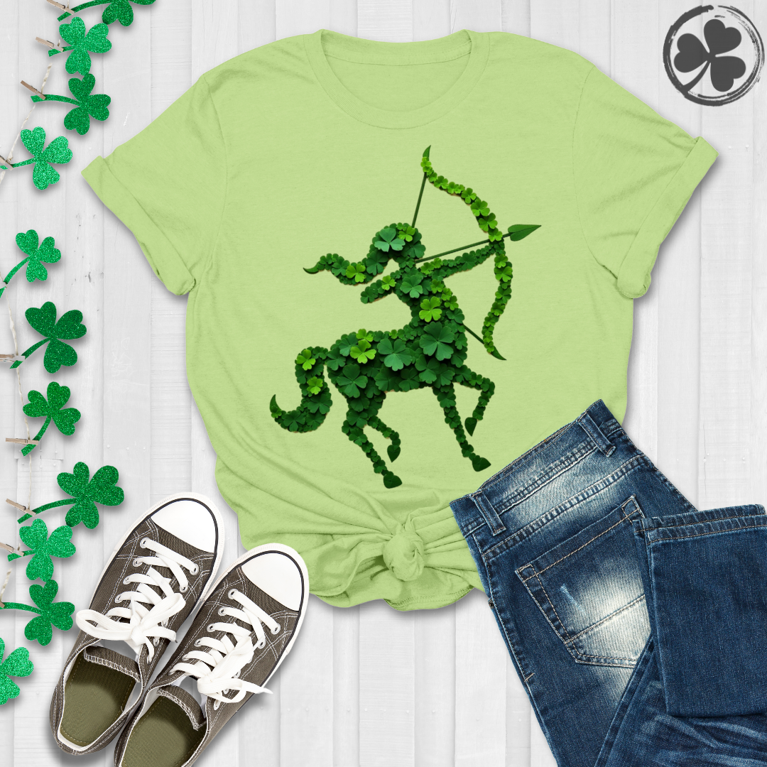 Shamrock Sagittarius Sky T-Shirt