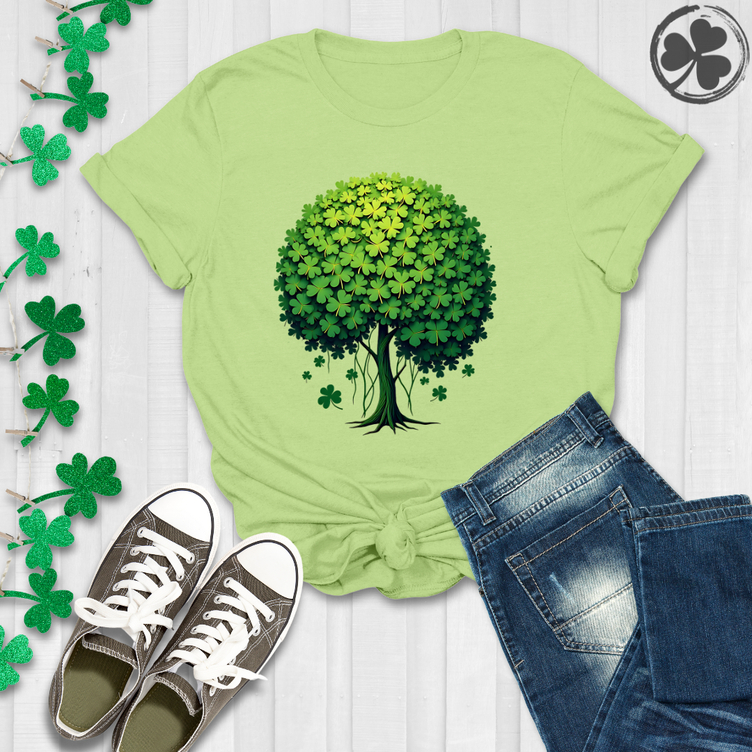 Shamrock Irish Tree T-Shirt